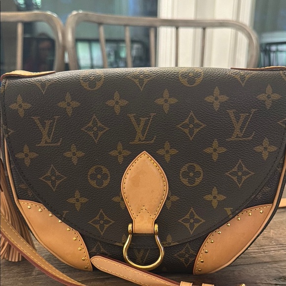 Louis Vuitton Dark Brown and Tan Crossbody Bag - Picture 6 of 6